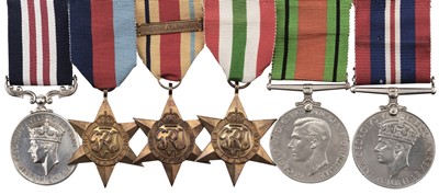 Lot 289 - WWII Immediate 'Tunisia' Military Medal group to Corporal R.S. Riches, 9th Queen's Royal Lancers