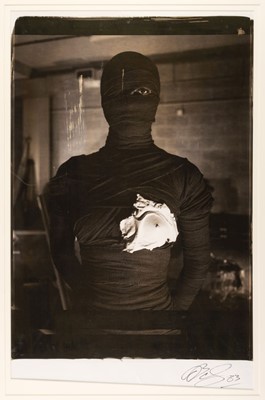 Lot 87 - Bailey (David, born 1938). Masked Figure, Bradford, 1983