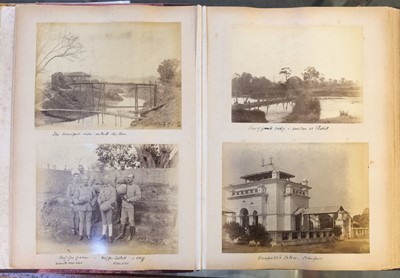 Lot 40 - India. The North East Frontier of India. Manipur Expedition, April & May 1891
