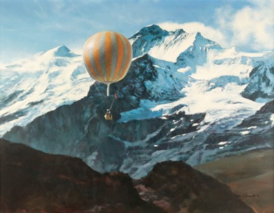 Lot 524 - Grant (Donald, 1930-2001). Ballooning, oil on canvas