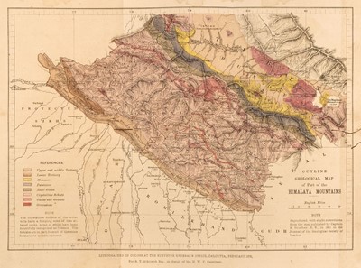 Lot 2 - Atkinson (Edwin). The Himalayan Districts of the North-Western Provinces of India, 2 volumes, 1st edition, 1882-84