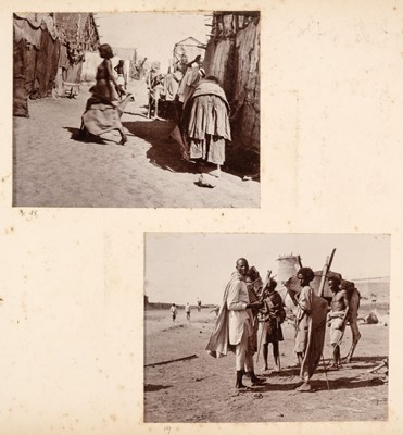 Lot 50 - Kenya and Uganda. An album containing over 80 photographs of Kenya and Uganda, c. 1905