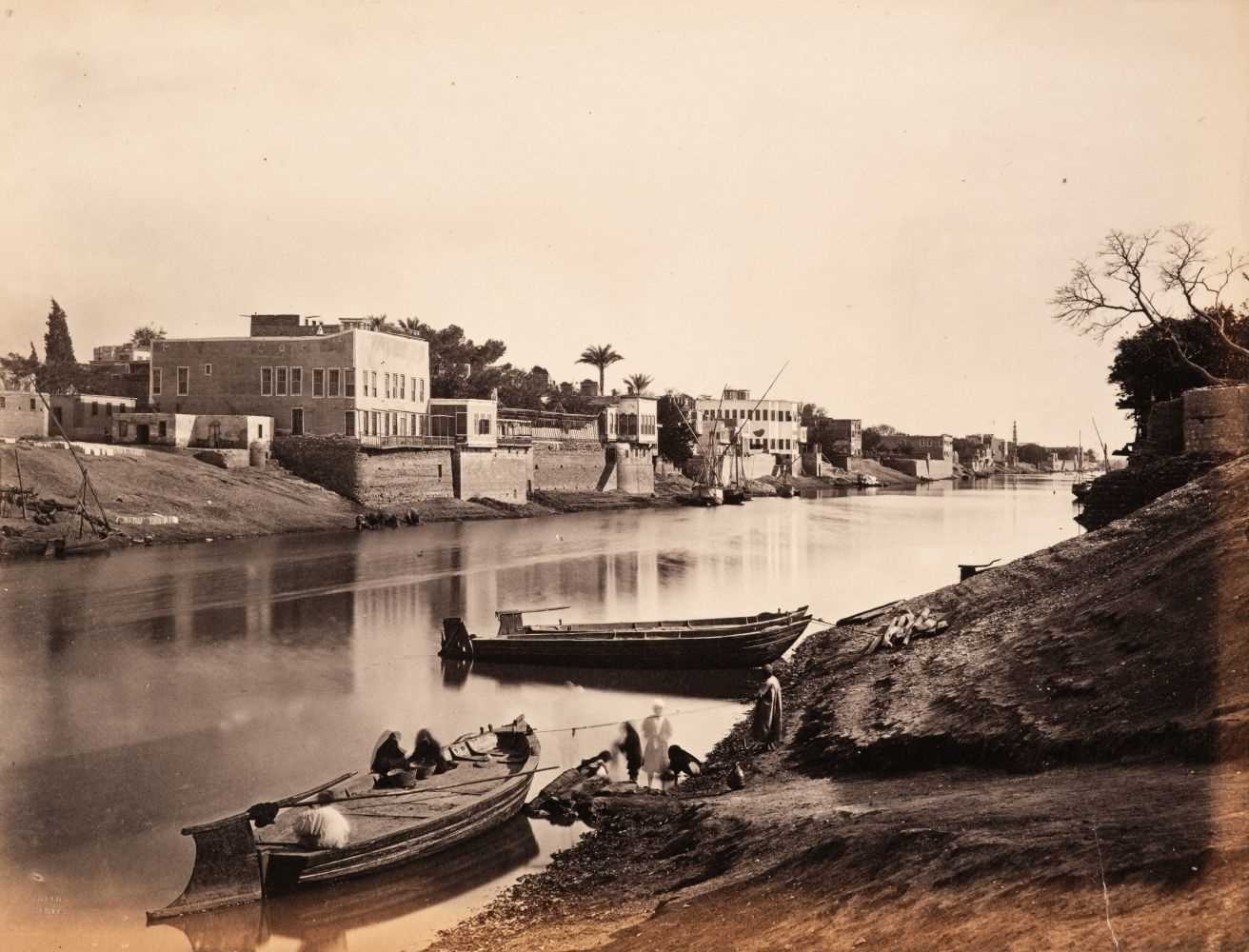 Lot 19 - Egypt. A group of 29 photographs of Egypt, mostly by Frank Mason Good, c. 1865-70