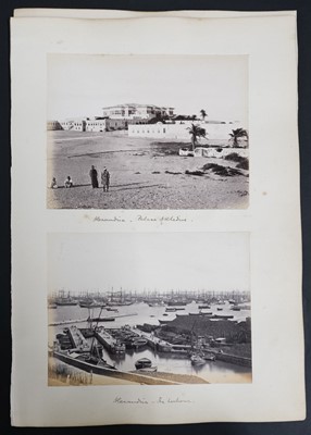 Lot 19 - Egypt. A group of 29 photographs of Egypt, mostly by Frank Mason Good, c. 1865-70