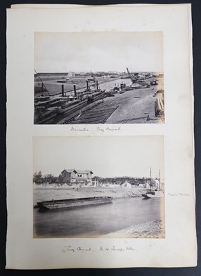 Lot 19 - Egypt. A group of 29 photographs of Egypt, mostly by Frank Mason Good, c. 1865-70