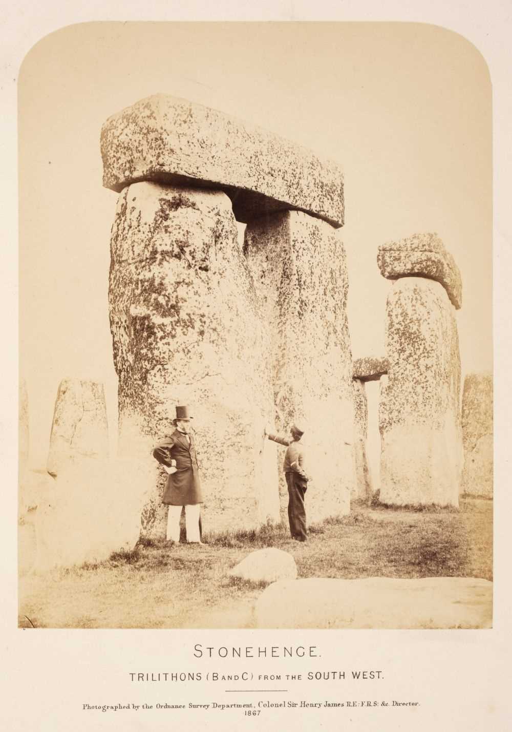 Lot 43 - James (Henry). Plans and Photographs of Stonehenge, and of Turusachan in the Island of Lewis