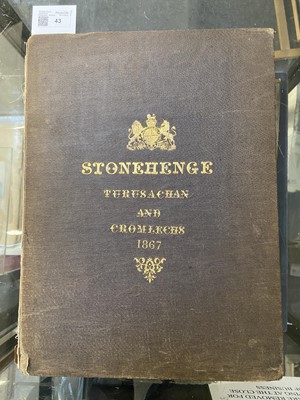 Lot 43 - James (Henry). Plans and Photographs of Stonehenge, and of Turusachan in the Island of Lewis