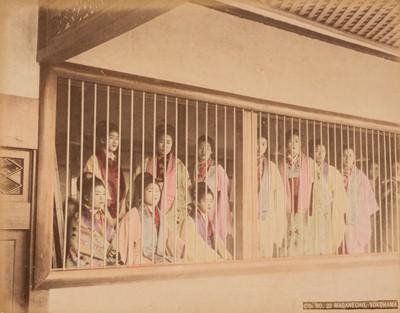 Lot 48 - Japan. An album containing 49 photographs by Kusakabe Kimbei, Raimond von Stillfried