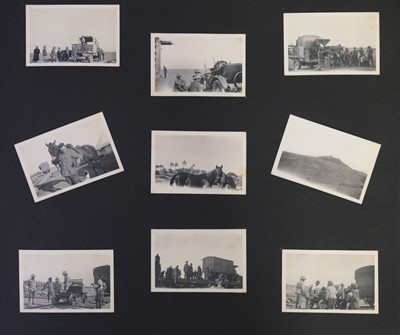 Lot 92 - Burma & Iraq. A pair of photograph albums, c. 1910s