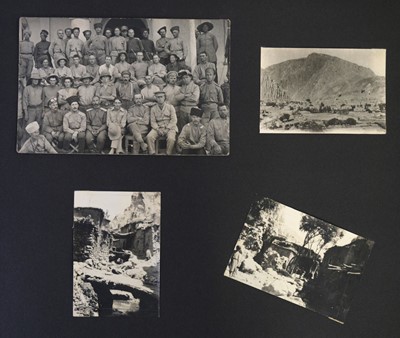 Lot 92 - Burma & Iraq. A pair of photograph albums, c. 1910s