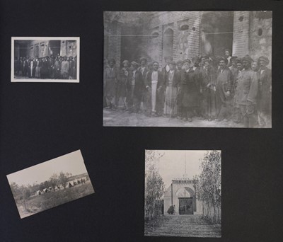 Lot 92 - Burma & Iraq. A pair of photograph albums, c. 1910s