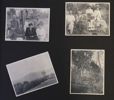 Lot 92 - Burma & Iraq. A pair of photograph albums, c. 1910s