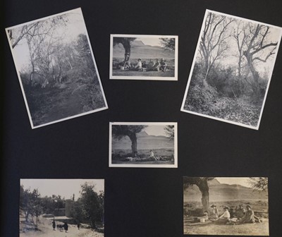 Lot 92 - Burma & Iraq. A pair of photograph albums, c. 1910s