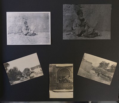 Lot 92 - Burma & Iraq. A pair of photograph albums, c. 1910s