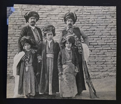 Lot 92 - Burma & Iraq. A pair of photograph albums, c. 1910s