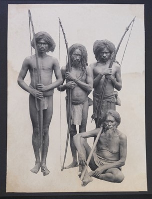 Lot 92 - Burma & Iraq. A pair of photograph albums, c. 1910s