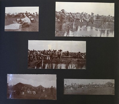 Lot 92 - Burma & Iraq. A pair of photograph albums, c. 1910s