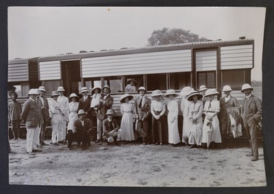 Lot 92 - Burma & Iraq. A pair of photograph albums, c. 1910s