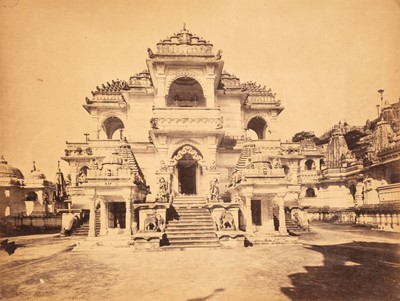 Lot 34 - India. A group of 30 photographs of Temples and Views, 1869