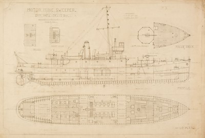 Lot 442 - Motor Boats. An archive of approximately 200 documents, c. 1910/1920