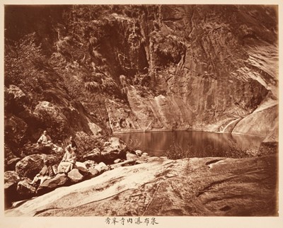 Lot 13 - China. An album of 18 landscape photographs of Jiangxi province by Sing Kwa, c. 1870