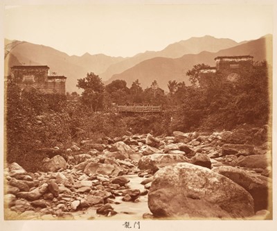 Lot 13 - China. An album of 18 landscape photographs of Jiangxi province by Sing Kwa, c. 1870