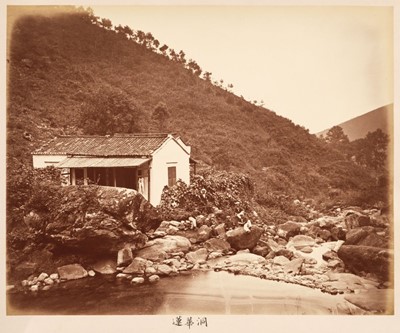 Lot 13 - China. An album of 18 landscape photographs of Jiangxi province by Sing Kwa, c. 1870