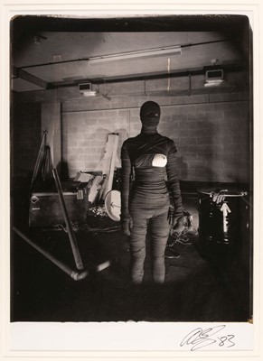 Lot 86 - Bailey (David, born 1938). Masked Figure, Bradford, 1983