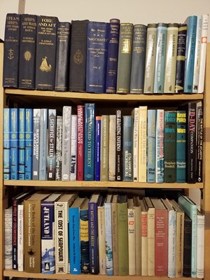Lot 382 - Naval. A large collection of early 20th century & modern naval reference & related