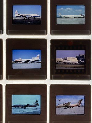 Lot 7 - Airliner Slides. Collection of 1,000, 35mm colour slides of airliners, propliners and aircraft