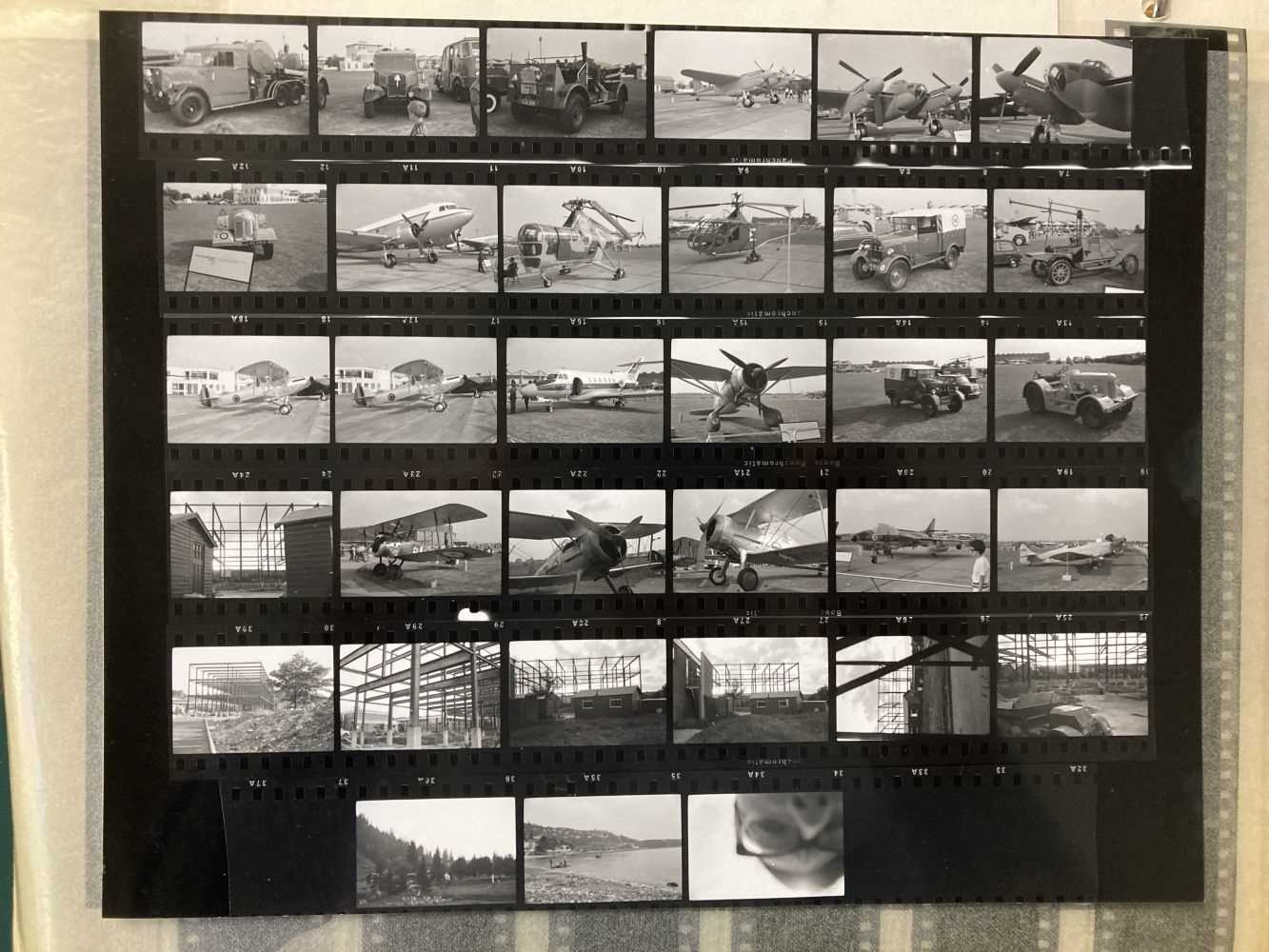 Lot 16 - Aviation Slides and Negatives.
