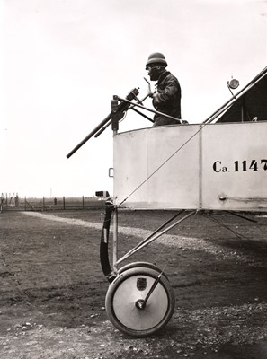 Lot 25 - Italian Aviation. A collection of original black and white Caproni aircraft photographs