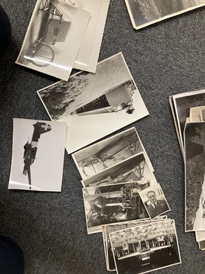 Lot 25 - Italian Aviation. A collection of original black and white Caproni aircraft photographs