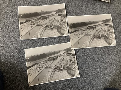 Lot 25 - Italian Aviation. A collection of original black and white Caproni aircraft photographs