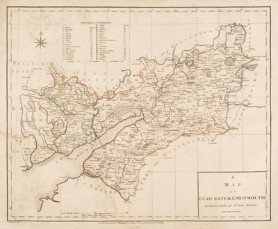 Lot 37 - Harrison (John). Maps of the English Counties with the Sub Divisions..., 1791
