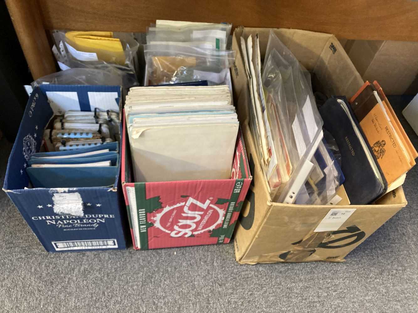 Lot 10 - Aviation Photographs. A mixed collection of aviation ephemera