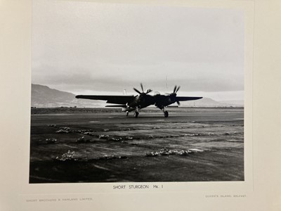 Lot 9 - Aviation Ephemera. Sales brochures and photographs