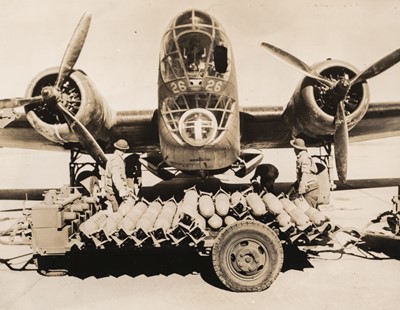 Lot 2 - Aircraft Photographs. WWII period black and white military and aviation photographs