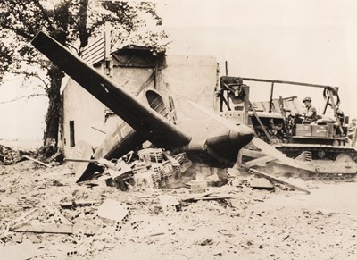 Lot 5 - Aircraft Photographs. WWII Press Photographs, circa 1939-1950, black and white photographs
