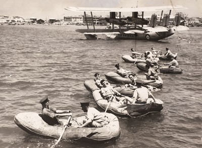 Lot 5 - Aircraft Photographs. WWII Press Photographs, circa 1939-1950, black and white photographs