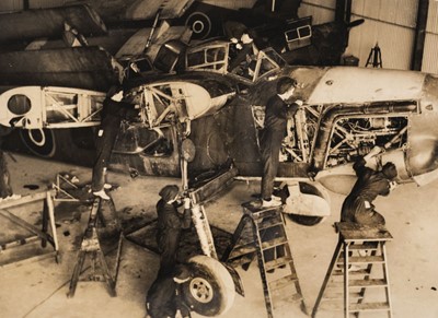 Lot 3 - Aircraft Photographs. WWII period black and white military and aviation photographs