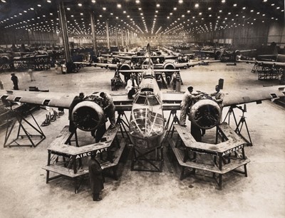 Lot 3 - Aircraft Photographs. WWII period black and white military and aviation photographs