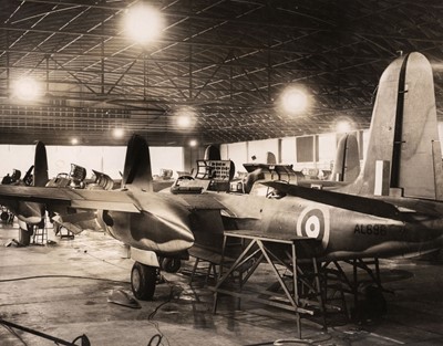 Lot 3 - Aircraft Photographs. WWII period black and white military and aviation photographs