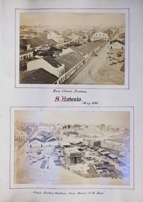 Lot 6 - Brazil. An album of 65 photographs of Recife, North-Eastern Brazil, c. 1870