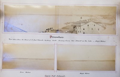 Lot 6 - Brazil. An album of 65 photographs of Recife, North-Eastern Brazil, c. 1870