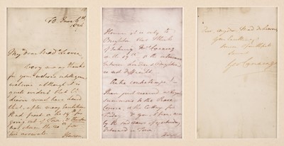 Lot 326 - Canning (George, 1770-1827). Autograph Letter Signed, 'Geo. Canning', FO, 6 June 1826