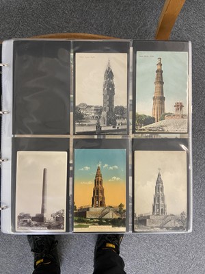 Lot 389 - India Postcards. A collection of approximately 500 postcards of Indian architecture and views