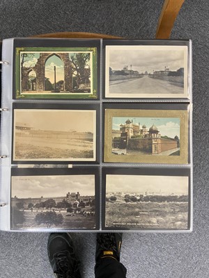 Lot 389 - India Postcards. A collection of approximately 500 postcards of Indian architecture and views