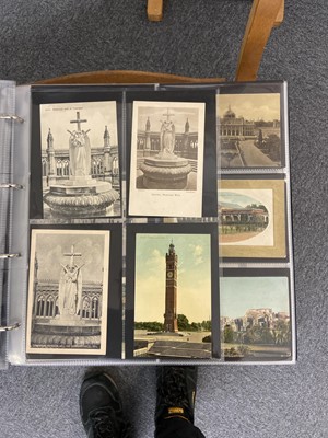 Lot 389 - India Postcards. A collection of approximately 500 postcards of Indian architecture and views