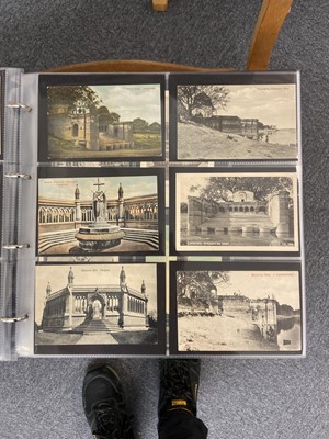 Lot 389 - India Postcards. A collection of approximately 500 postcards of Indian architecture and views